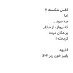 Faghiheh Soltani Instagram - قفس #فقیهه_سلطانی_نیل_آی #دلنوشته_فقیهه_سلطانی_نیلای