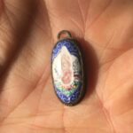 Fairuza Balk Instagram - The latest gift from the Racoon tribe:) they leave shiny things, shells, coins and other items they deem interesting to me on my door sill in exchange for their clean water tub and the occasional peanut or treats have been known to appear for them :)It looks to me like it is ( or was) perhaps a Persian miniature. It’s a pendant of some kind. Little bit of friendly love in a time of madness. I have asthma so I’m “high risk” this self isolating. I hope you guys are hanging tough. We’re gonna get through this. The world could take a lesson from the Raccoons. We need to look after each other. Xoxo