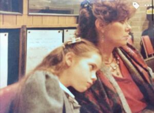 Fairuza Balk Instagram - My beautiful Mama Cathryn  and I during Oz. I was always so proud to have the most beautiful Mama in the world. I’m so very lucky to have had her as my Mum. I celebrate you Mama and I LOVE YOUUUUU.❤️🌈