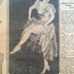 Fairuza Balk Instagram - I found this amazing old clipping of my Grandmother I’ve never seen before! She was one of the youngest dance teachers in the state of CA and also one of the first teachers to teach all races of people in the state. She’s seen here with her maiden name being her fabulous beautiful self :)