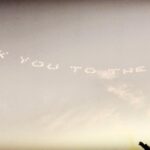 Fairuza Balk Instagram – Saw this in the sky one day. “Thank you to the World”. Indeed. Much love to you all on this day of giving Thanks