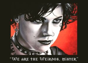 Fairuza Balk Instagram - AUSSIES BEAR WITH! 
We’re working on the shipping situation to be able to offer you Nancy T-shirts. Watch this space. 
All who early with the pre orders, THANK YOU SO MUCH! If your order included the request for a Nancy quote, you made it! 
Personally signed postcards are now available to purchase on the home page and in the store. Link in Bio. 
& if you missed it before, international orders will get a surprise extra pressie to make up for the insane intl. shipping costs! 
LOVE YOU GUYS! 
xx F