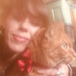 Fairuza Balk Instagram - Happy Love day from Gingey, Toogy, the critters and I ❤️🦨🦝🐱! I hope you are all celebrating Love in it’s myriad forms. It’s the greatest most powerful force a human can exoress. I don’t consider this day to be singularly about romantic love but more about Love in and of itself. I put a bow on my furry son and danced around the house to django with him in my arms. Sending that joy and love out through the interweb to all of you, my friends as well. Xxxooo F