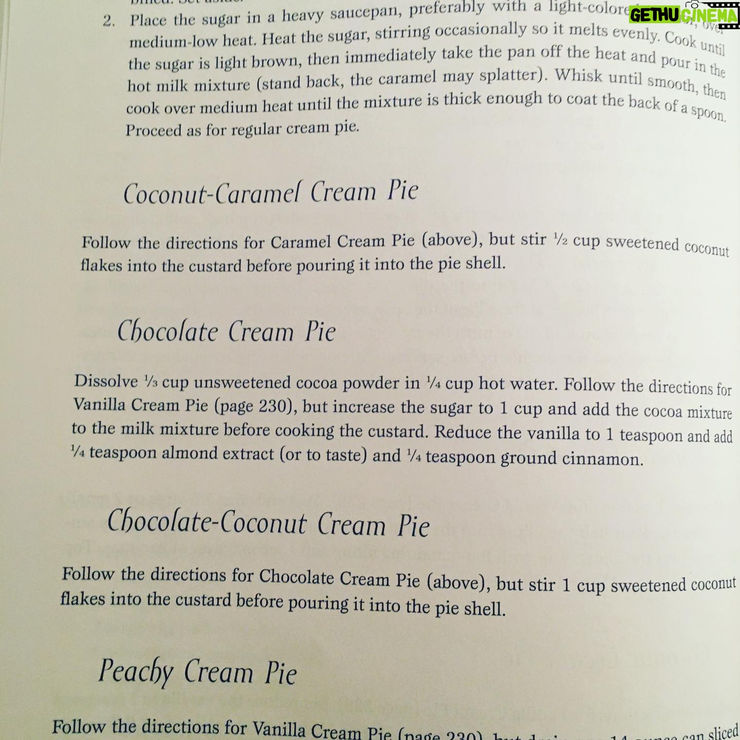 Faith Ford - 2.8K Likes - Hi all! Today marks Iil’ Faithy’s 57th year of good food & love of family & friends! It never gets old!♥️🎉Swipe 👈🏼 for pics of my Birthday (Chocolate) Pie made fresh by Mama Pat! It was so yum I even included the recipe from our 2003 book, “Cooking with Faith”. 😋🥧 The #1 pic & caption is also from the book. 😘 Thanks for all your birthday love & well wishes via @campionmurphy IG post this morning! Love you! Now go have some cake or pie for dessert tonight!🙌🏼 Life is short & we deserve a treat every now & then!🎉✨🎂✨🥧🎉🎉🎉🥰