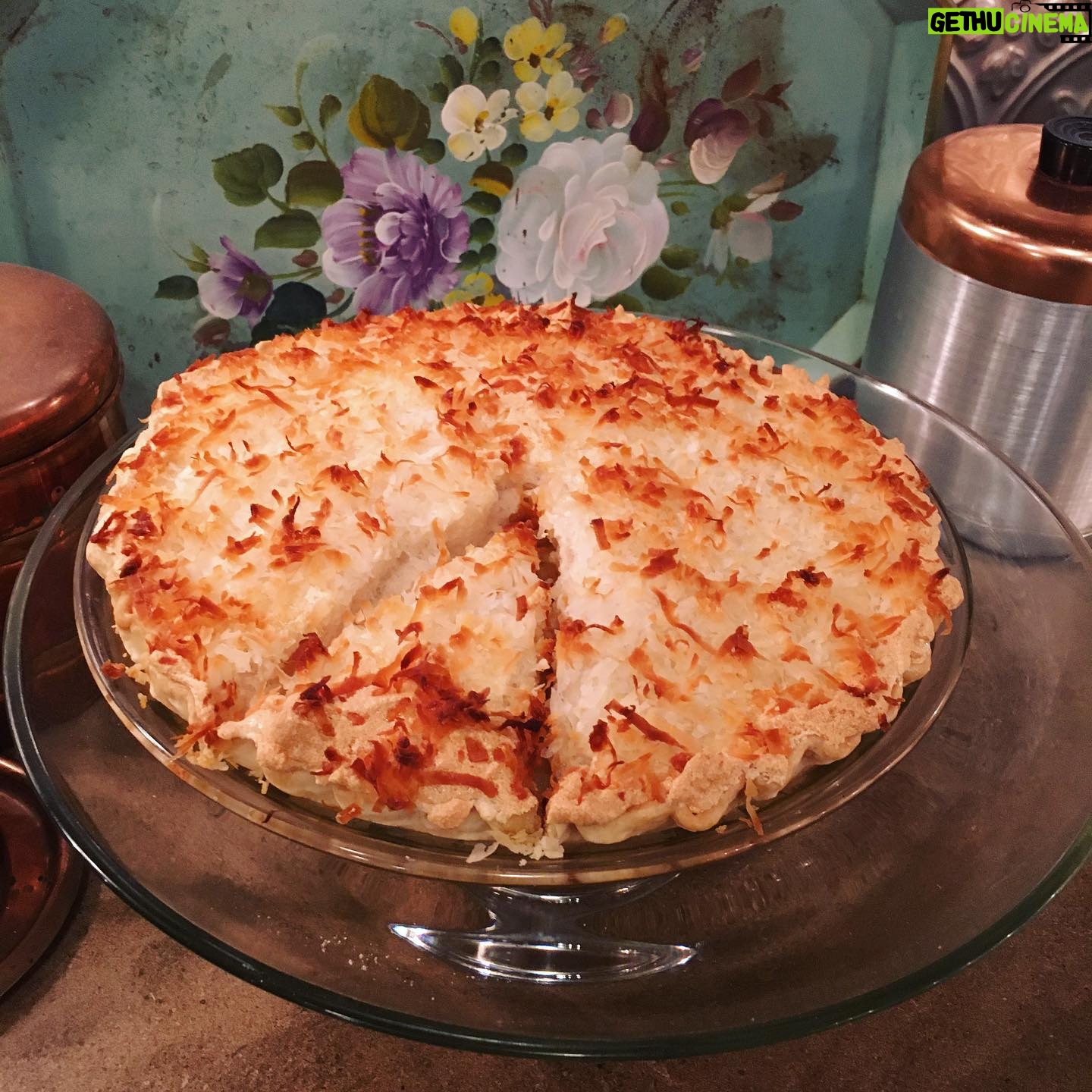 Faith Ford - 1.9K Likes - Here it is folks! First Mama Pat pie of 2022! Fresh, creamy coconut custard! Heaven on a plate! Yum! 😋🥧🙌🏼#mamapatspies #goodforthesoul