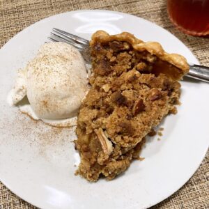 Faith Ford Instagram - For those who requested…😉♥️ #tastagram #applecrunchpie #yummy