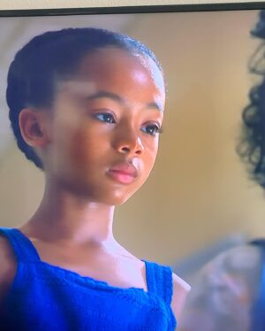 Faithe Herman Instagram - I had the best experience playing young Angela on @watchmen ♥️ thank you to Mr David & Ms Victoria for having FAITH in me to step into the younger version of the amazing Ms @iamreginaking 🙏🏽 #thewatchmen #watchmenhbo (it was pretty cool wearing hazel contacts) 😉thank you Ms @babetteg67 for taking good care of my eyes ♥️