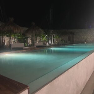 Fajah Lourens Instagram - Twee dagen voor vertrek boekte ik snel nog even een hotel. Ik boek meestal het verkeerde maar dit keer niet. Alsof het universum het hotel had ge boekt. Alcohol vrij, en net open. Ik was de eerste gast. Ik ben letterlijk op handen en voeten gedragen. Viel de wifi uit kreeg ik een telefoon kaart, had ik zin in pannekoeken werden ze voor mij ge bakken. Ik heb 12 mango's gegeten en de beste tonijn die ik ooit heb ge proeft. Vandaag vlieg ik terug en reken ik 196 dollar af voor 12 dagen top eten en de lekkerste smoothy's. Deze plek heeft me de rust gebracht die ik nodig had. Dankjewel @bezanzibar ik kan het oprecht aanraden #nospon