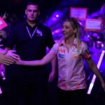 Fallon Sherrock Instagram - Really enjoyed last night, the result wasn’t what I wanted but happy with the way I played. @peter_snakebite_wright was brilliant & thank you for the kind words. The Amsterdam crowd were amazing last night ❤️.Thank you @officialpdc for the opportunity. Now all eyes on the Women’s Series
