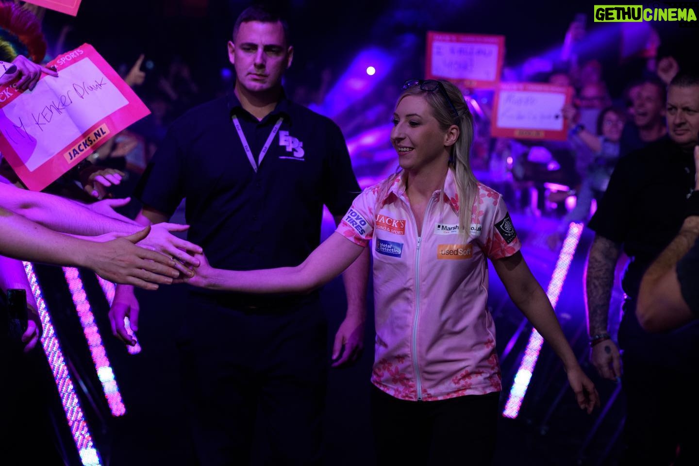 Fallon Sherrock Instagram - Really enjoyed last night, the result wasn’t what I wanted but happy with the way I played. @peter_snakebite_wright was brilliant & thank you for the kind words. The Amsterdam crowd were amazing last night ❤️.Thank you @officialpdc for the opportunity. Now all eyes on the Women’s Series