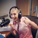 Fallon Sherrock Instagram - I’ll do comms this evening 🎧 😂😂