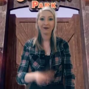 Fallon Sherrock Instagram - #tiktok time 
Not sure if my acting skills are up to scratch but hey ho, keeping me and my family happy 😎😂😂 🌸