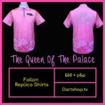 Fallon Sherrock Instagram – Absolutely over the moon that my replica shirt is now available 💖💖 If you would like to purchase one the link is in my story 
#QueenOfThePalace 💞💞