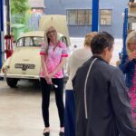 Fallon Sherrock Instagram - With @servicesure_autocentres today ❤️❤️