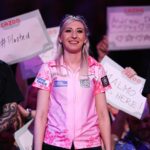 Fallon Sherrock Instagram - Buzzing with the way I played today and to win a place in the last 128 outright us a great feeling. Now to go again tomorrow.