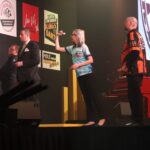 Fallon Sherrock Instagram – Feeling blessed right now. On the @kingsofdarts tour playing with the best @modusdarts180 
@colossusbets_ @lstyleglobal