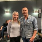 Fallon Sherrock Instagram - OMG 🤩 can’t believe who I bumped into @mcguinness.paddy 🙀🙀