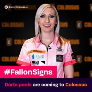 Fallon Sherrock Instagram - So excited to be working with @colossusbets_ ❤️❤️