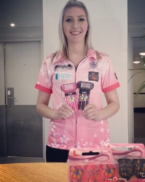 Fallon Sherrock Instagram - loving my new range of flights and cases from @lstyleglobal available very soon 👏😎 @modusdarts180