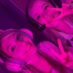 Fallon Sherrock Instagram - ✌🏻#throwback @harriieteve