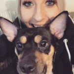 Fallon Sherrock Instagram - When you have a buddy like Squirtle 😍 lockdowns don’t seem so bad 🏠 ❤️ 🐶