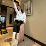 Fann Wong Instagram - Back in Beijing with lots of meetings and preparations underway for my live in XHS on 1st of March ❤️Stay tuned for all the excitement! 🐯🇨🇳