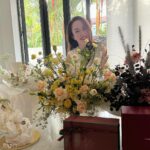 Fann Wong Instagram - Returning to a fragrant Home❤️Where love blossoms and hearts overflow. Grateful for the outpouring of love from everyone❤️❤️❤️