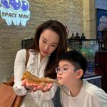 Fann Wong Instagram - 爸爸，我们798，你要来吗？ @aiainbaby @charzsim @piggyynose