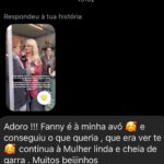 Fanny Rodrigues Instagram - A Odete, hoje não imagina o bem que me fez. O abraço dela carregou-me o coração. A alma e deu-me esperança. A Odete chegou hoje ao aeroporto de Lisboa às 8:30 (veio de Paris), alugou um carro e veio até Ansião, para me conhecer pessoalmente. Já o tinha tentado fazer antes, mas não conseguiu. (Eu acho é que Deus realmente sabe o que faz). Esteve comigo, abraçou-me e disse que me ama como se eu fosse filha dela. Entre outras palavras de conforto. Secou-me as lágrimas. Foi amparo, no meio da minha fragilidade. Esteve ali comigo. E foi embora porque tinha de voltar ao aeroporto, para regressar a Paris. Tudo no mesmo dia!!! Não existem palavras para descrever a Odete. O “esforço” que fez para me dar amor e colo. Nunca, mas nunca me esquecerei. O Amor. É isto! O amor, está refletido na Odete. E hoje, conseguiu fazer com que ele se refletisse em mim. A todas as “Odetes”, do País e do Mundo que espalham amor, o meu muito obrigada 🙏🏼🤍