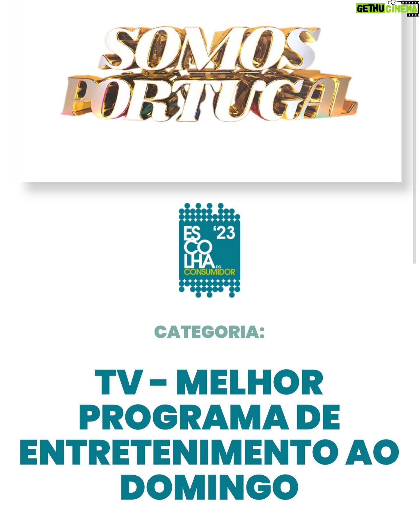 Fanny Rodrigues Instagram - No ano em que a @tvioficial celebra 30 anos de vida e o @somosportugaltvi 12 de existência, não podíamos receber melhor prémio ❤️ A escolha do consumidor ✨ Este prémio, representa milhares de pessoas que ao longo destes 12 anos de estrada, fizeram e fazem parte do programa! Este prémio, é de tanta tanta gente! Produção, conteúdos, técnicos, Make up, cabelo, artistas, convidados, apresentadores,…. Este prémio, é sinónimo de entrega, amor, trabalho, dedicação, festa, partilha e CONFIANÇA ❤️ Obrigada obrigada 🤩