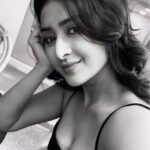 Farnaz Shetty Instagram - I am the fragrant symphony of wet soil, rain-soaked leaves, and the promise of new beginnings that fills the air after a downpour 🖤🤍🖤🤍💜🤍🖤🤍🖤 . . . . . . . . . . . . . . . #bnw #smile #candid #real #black #white