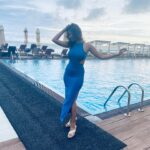 Farnaz Shetty Instagram - Let’s settle for old school, let’s hope our ways too become, vintage 💙 . 👗 @ikichic_official Managed by @publiquedom 🌸 . . . . . . . . . . . . . . . . . . #travel #work #sea #freesoul #deep #ballys #blue #ikichic #babycondress #dress #srilanka #blue #water #instagood #goodmood #goidvibes #happysoul #instadaily #instagram #style #fashion #nature #beach #breeze #love #forever