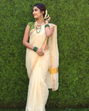 Farnaz Shetty Instagram - 🕊☘️
.
.
.
.
.
.
.
.
.
.
.
.
#grace #saree #woman #language #telugu #kerala #whitesaree #saree #pure #divine #song #tollywood #tollywoodactress #instagood #instagram #instadaily #instalike #flower #photography #green #positive #love #like #foryou #lifestyle #indianwear #indianbeauty #beauty #india #tradition #culture