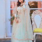 Farnaz Shetty Instagram – Some days I wish I could go back in life , not to change anything , but to feel a few things twice 🤍💜 🕊️ 

Wearing @odette_style 
Accessories @odette_style 💜

📸 @starganza 

Hair and makeup 
@vikas_marwah_hairsalon 💜

.

.

.

.

.

.

.
#wedding #artikishadi #dressed #net #odette #beauty #sophesticated #classy #dreamy #pastel #pastelgreen #sequence #function #occassion #divine #live #fashion #Instagram #instafashion #vibe