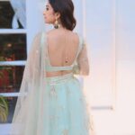 Farnaz Shetty Instagram - Some days I wish I could go back in life , not to change anything , but to feel a few things twice 🤍💜 🕊️ Wearing @odette_style Accessories @odette_style 💜 📸 @starganza Hair and makeup @vikas_marwah_hairsalon 💜 . . . . . . . #wedding #artikishadi #dressed #net #odette #beauty #sophesticated #classy #dreamy #pastel #pastelgreen #sequence #function #occassion #divine #live #fashion #Instagram #instafashion #vibe