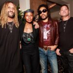 Fatima Robinson Instagram - Gang Gang @rodneyburns @lennykravitz @churchboutique