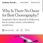 Fatima Robinson Instagram - Great conversation in the Sunday Times this morning about dance in film and how beautifully it helps to elevate and move story forward while bringing joy and excitement. As we see categories like casting and stunts being welcomed into the conversation about creativity, it’s time choreographers we’re invited to the table as well. @nytimes @nytstyle
