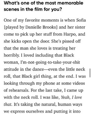 Fatima Robinson Instagram - Thank you @oprahdaily for this lovely interview…..3 more days💜