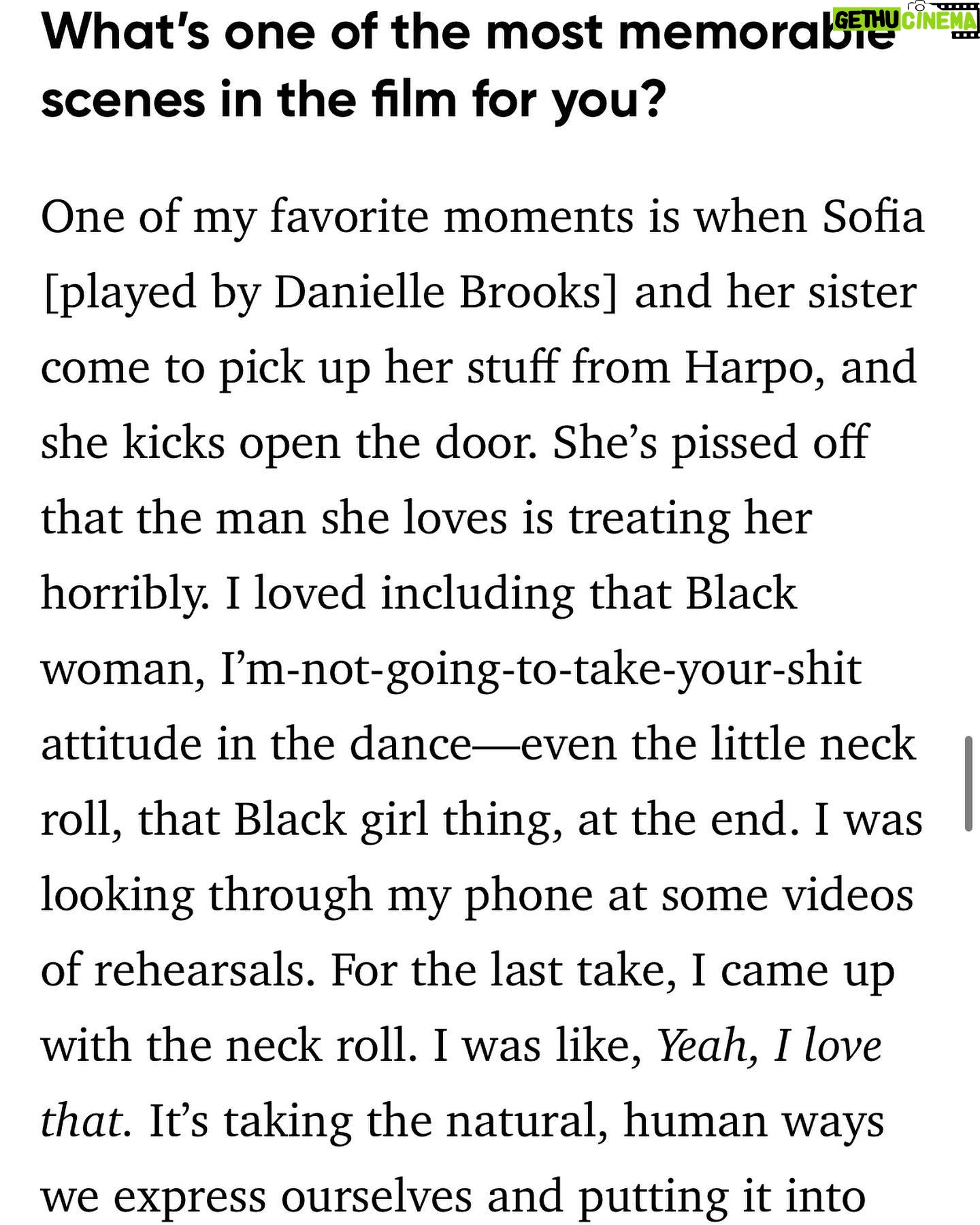 Fatima Robinson - 4.1K Likes - Thank you @oprahdaily for this lovely interview…..3 more days💜