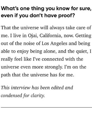 Fatima Robinson Instagram - Thank you @oprahdaily for this lovely interview…..3 more days💜