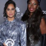 Fatima Robinson Instagram - I had the honor of presenting Misty Copeland a award last night at the @aafca . What a beautiful evening abd to be in the room with @therealdebbieallen and @mistyonpointe was a dream come true.