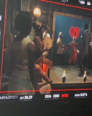 Fatima Robinson Instagram - Fighting for every shot with my Incredible director Blitz @blitzambassador and my team @iamdjdubz @iamtiarivera . Here’s some footage that didn’t make the Final Cut but shows you how talented and hard working these dancers were.