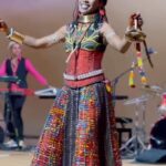 Fatoumata Diawara Instagram - Loveeeee from China 🇨🇳🙏🏾🙏🏾❤️❤️❤️❤️🎸🇨🇳🔥! We had a great time and can't wait to be back !!! 👗 @immortel_paris