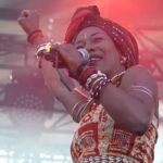 Fatoumata Diawara Instagram - Band on the Wall favourite @fatoumata_diawara__ returns to Manchester next month! 🌟   This time round she’s bringing her vibrant live show to the stunning @newcenturymcr   Celebrated worldwide for her combination of Wassoulou rhythms with an eclectic range of genres, this is not one to miss – grab your tickets while you can!   📅 Fri 02/02/24 🎟 bandonthewall.org