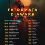 Fatoumata Diawara Instagram - Hi everyone! I am beyond happy to announce the first dates of my worldwide tour with you all ♥️🙏🏿 can't wait to see you soon !! much loveeeee 🎸🙏🏿♥️💫✊🏿