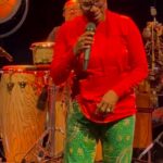 Fatoumata Diawara Instagram - We LOVE you so much dear @angeliquekidjo!!! We had an incredible night! Loveeeeee ❤️❤️🙏🏾! @mcsolaaroff @yael_naim_ @festivaldemarne