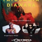 Fatoumata Diawara Instagram - Paris 💚 22.05.24 💛 @angeliquekidjo ❤️ @m_chedid Réserver ✨ @olympiahall @fnac #linkinbio
