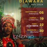 Fatoumata Diawara Instagram - Hi everyone! I am beyond happy to announce the first dates of my worldwide tour with you all ♥️🙏🏿 can't wait to see you soon !! much loveeeee 🎸🙏🏿♥️💫✊🏿