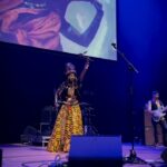 Fatoumata Diawara Instagram - There was a crazy atmosphere last night @bristol_beacon ! We had a great time with an exceptional audience. Thank you from the bottom of my heart for the warm welcome! We LOVE you ❤️❤️✊🏾🙏🏾🙌🏾🇬🇧! See you tonight in London at @kokocamden 🔥💧🙏🏾❤️🎸🎤! Love ❤️!