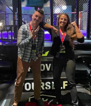 Felicia Spencer Instagram - Interviews from @feenom479 & our David Van Auken from the @pflmma Challenger Series Coming‼️

#feliciaspencer #pfl #pflchallengerseries #mma #pflcs3